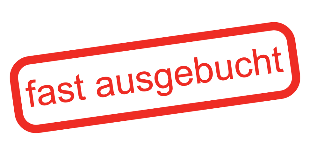 Nur wenige Plätze frei